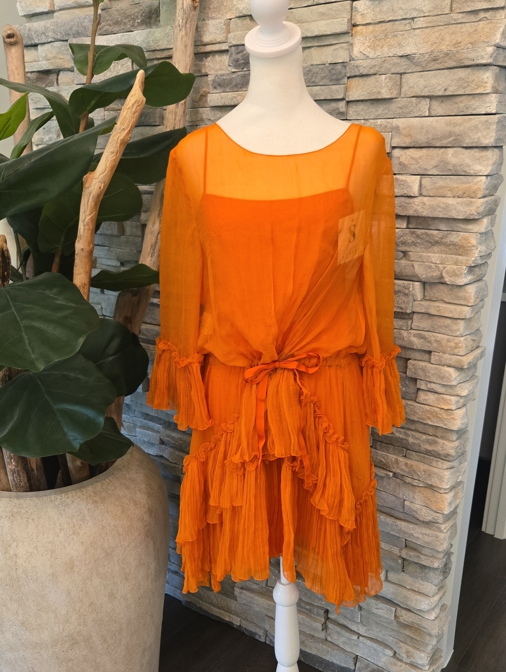 Alberta Ferretti Silk Dress
